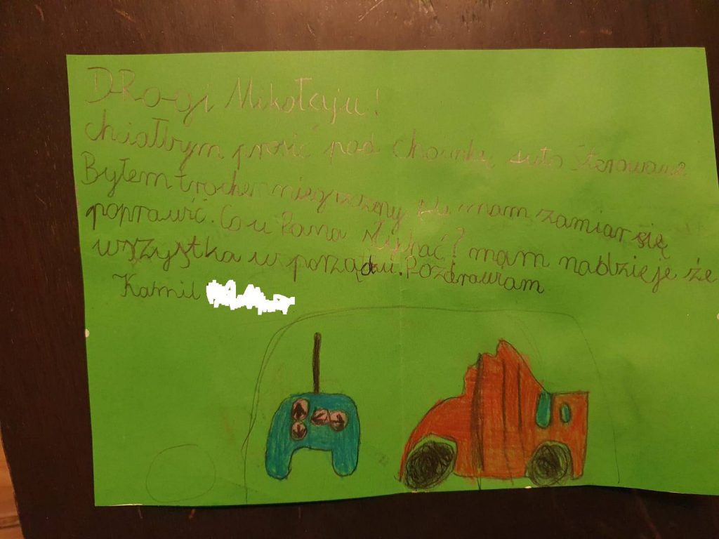 Zdjęcie z akcji Podaruj Gwiazdkę, edycja 2021