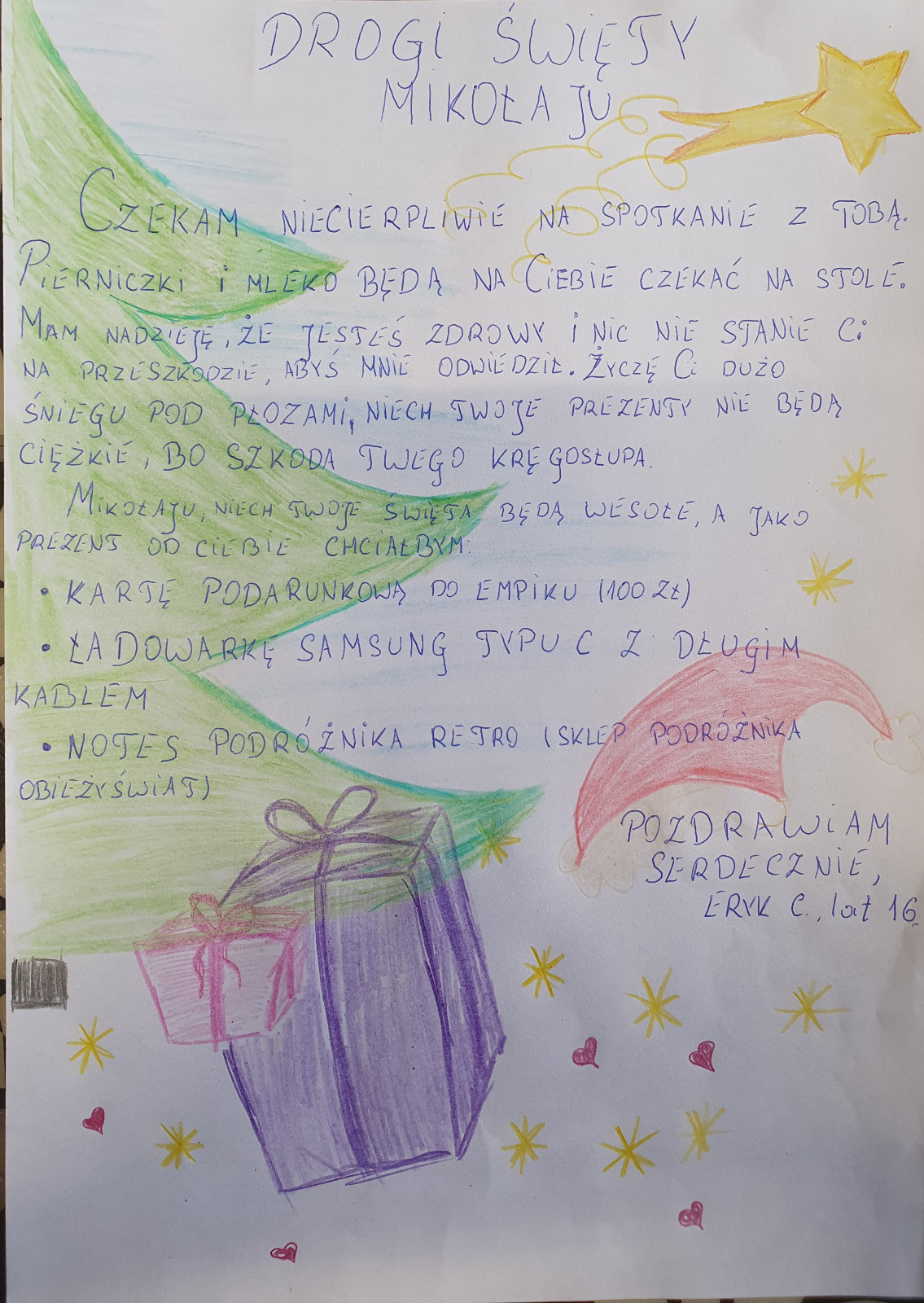 Zdjęcie z akcji Podaruj Gwiazdkę, edycja 2024